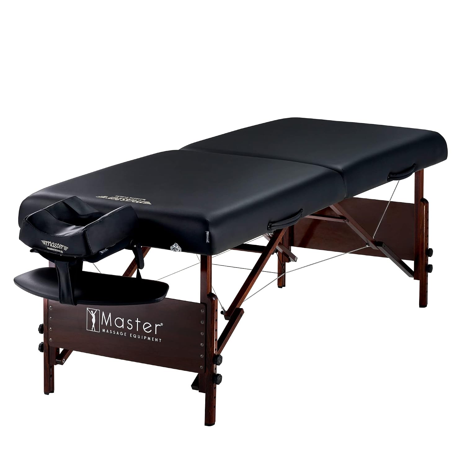 84" L Portable Massage Table Adjustable Facial Spa Bed Tattoo w/Carry Case Black