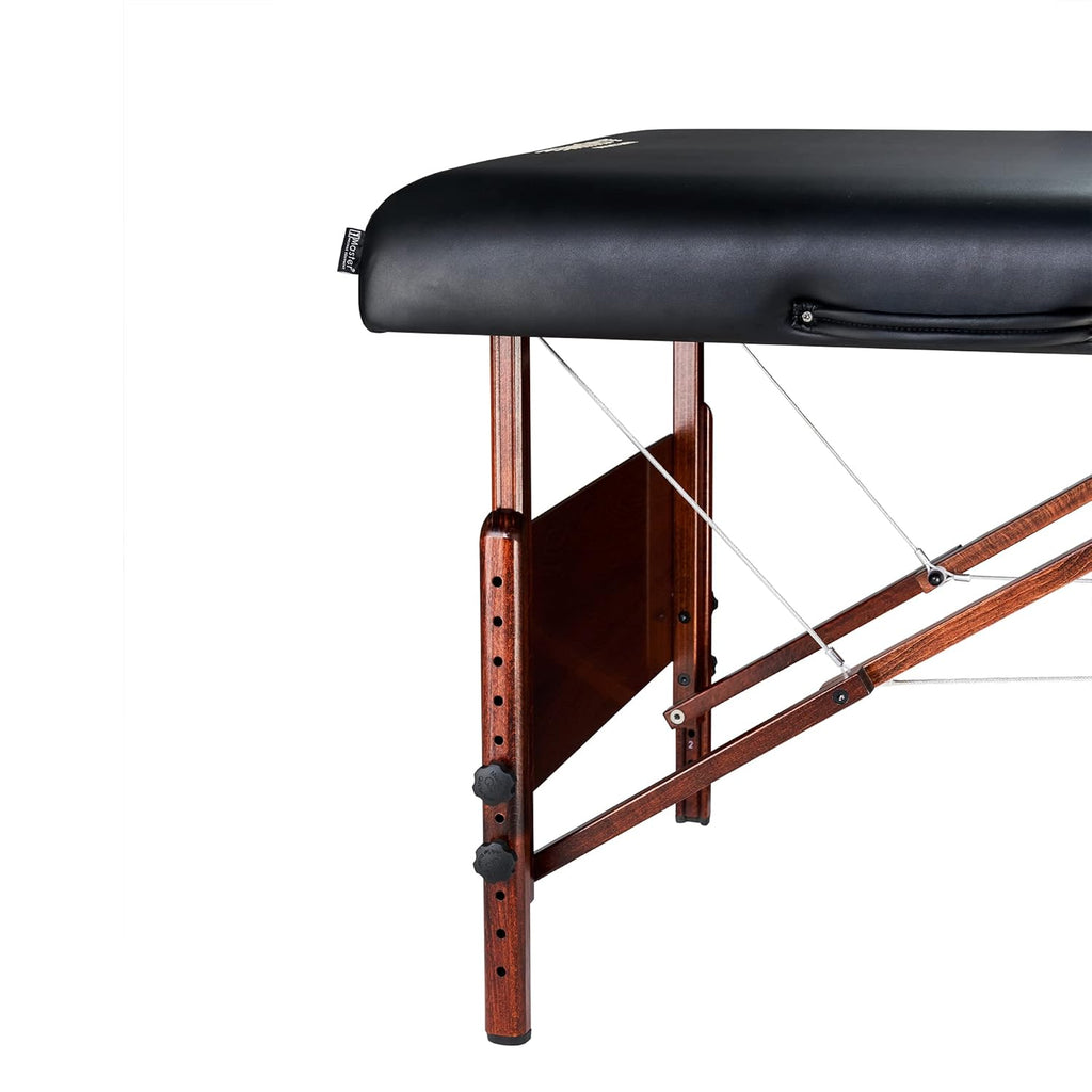 84" L Portable Massage Table Adjustable Facial Spa Bed Tattoo w/Carry Case Black