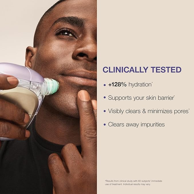 Shark FacialPro Glow at-Home Hydro-Powered Facial System with DePuffi Hot & Cold Therapy